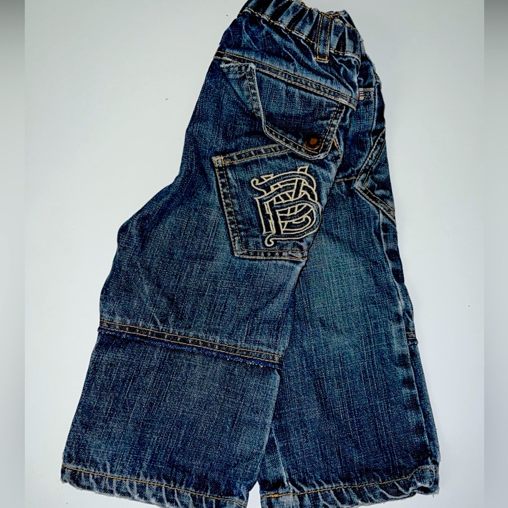 Vintage y2k burberry jeans size 12M